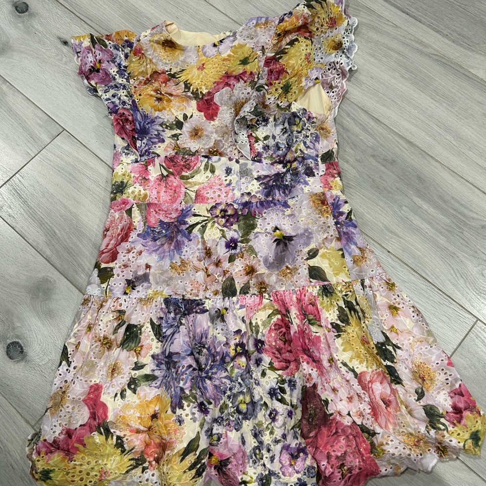Express Floral Mini Dress - Multicolor